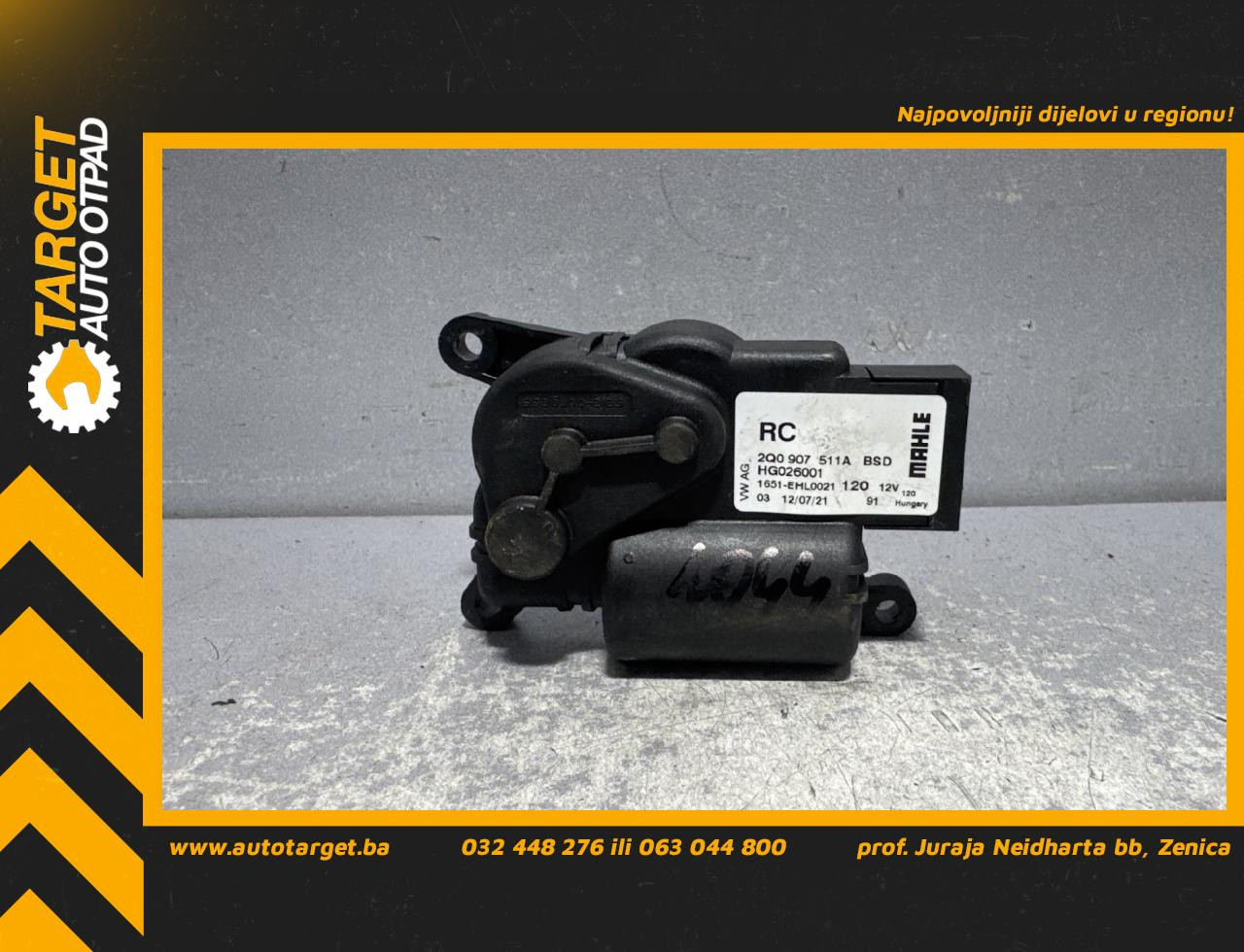 DIJELOVI MOTORIC KLAPNE VW POLO > 21- 1.0 2Q0907511A