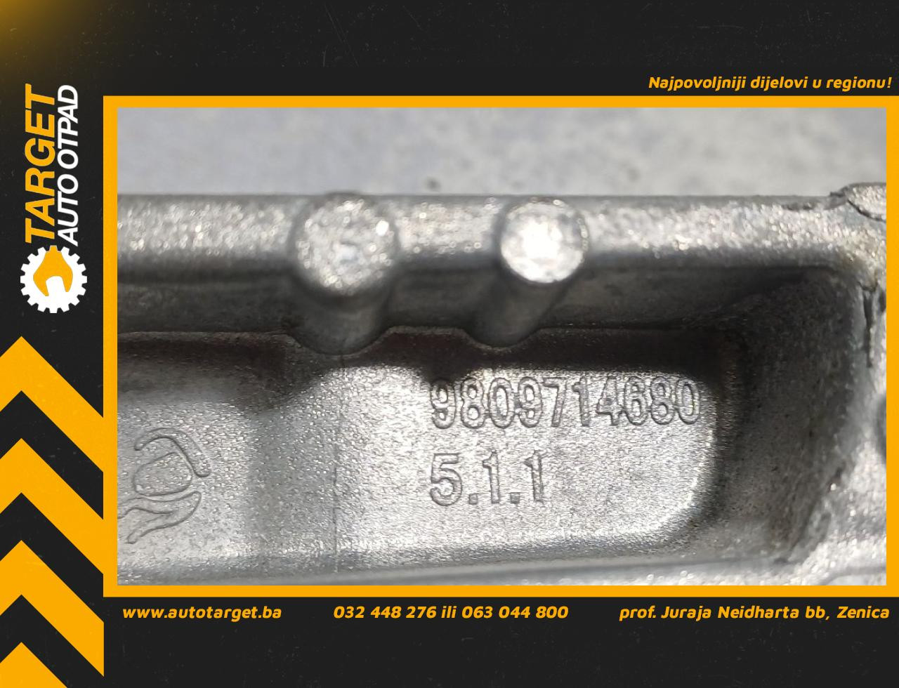 DIJELOVI NOSAC ALTERNATORA OPEL ASTRA L > 22 -  1.2 9809714680
