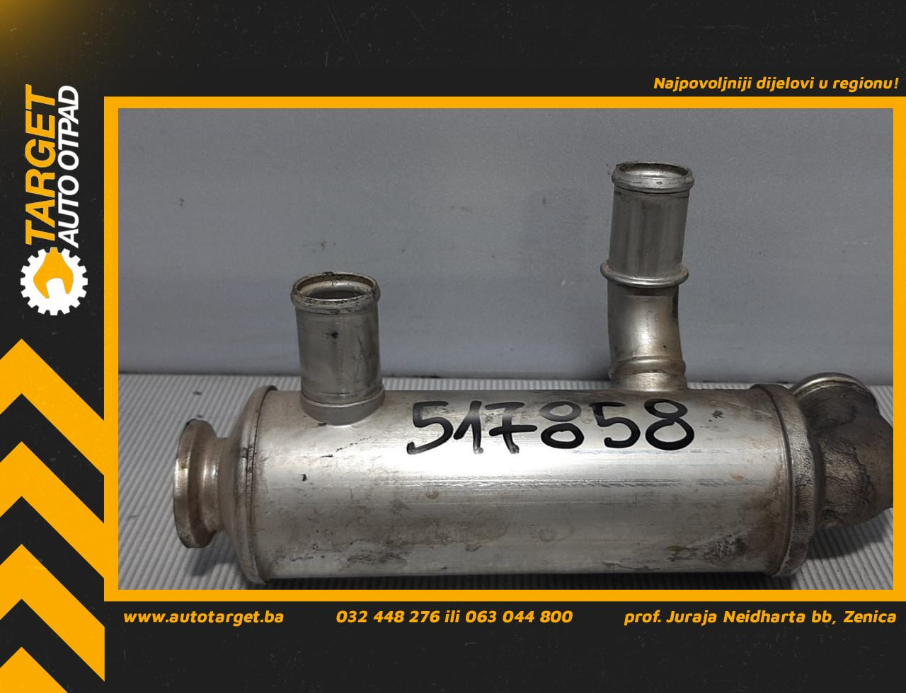 HLADNJAK EGR VENTILA PEUGEOT 307 > 05-09 9646762280