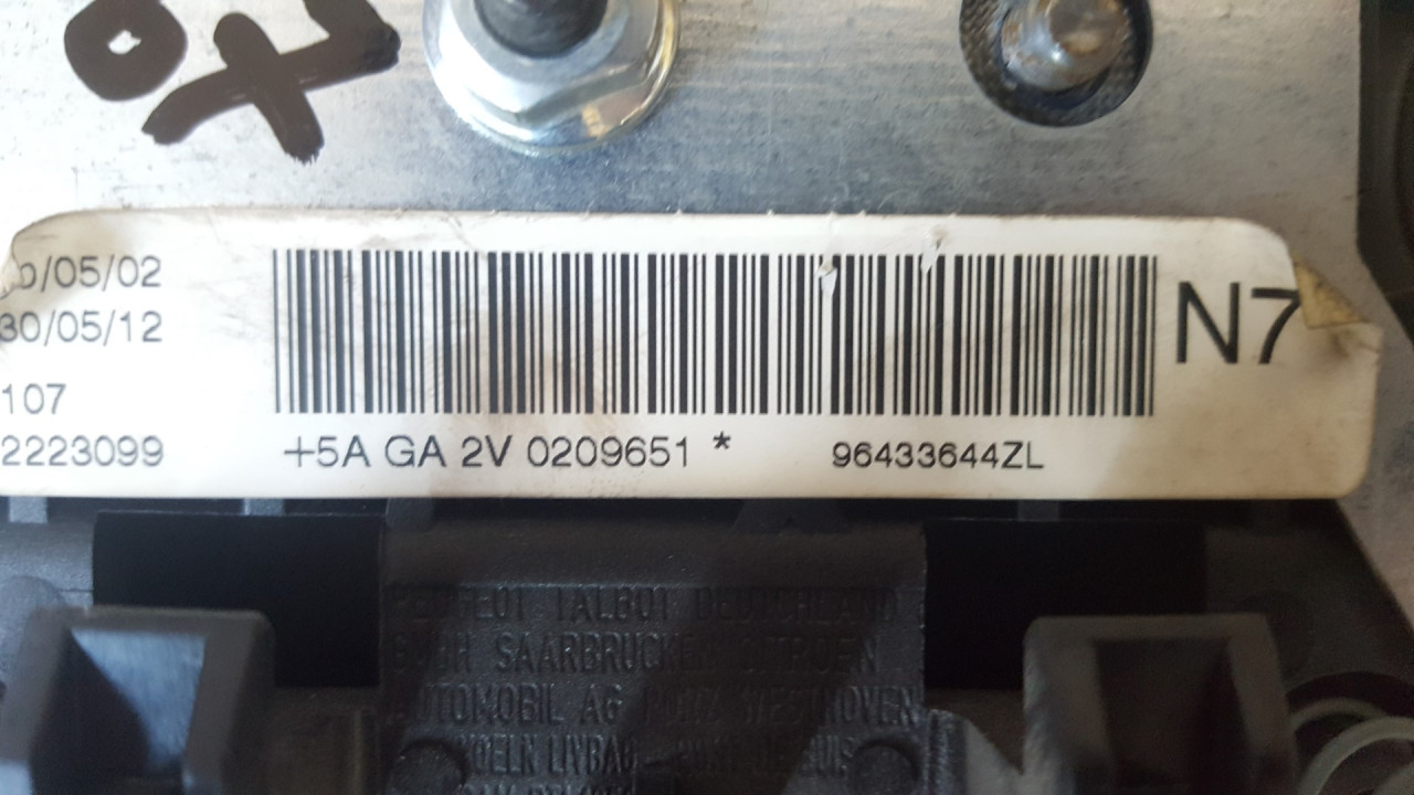 AIRBAG VOLANA CITROEN XSARA > 00-04 96433644ZL