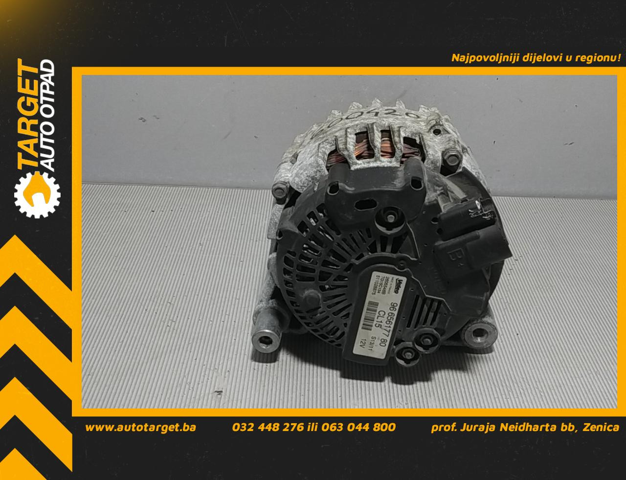 DIJELOVI ALTERNATOR CITROEN C4 > 08-10 1.6 9665617780