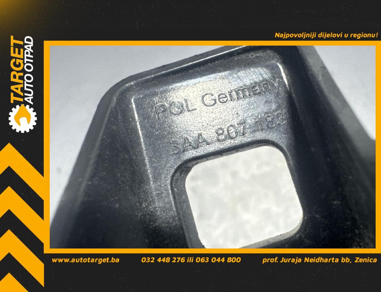 DIJELOVI NOSAC BRANIKA VW PASSAT B7 > 10-14 3AA807183
