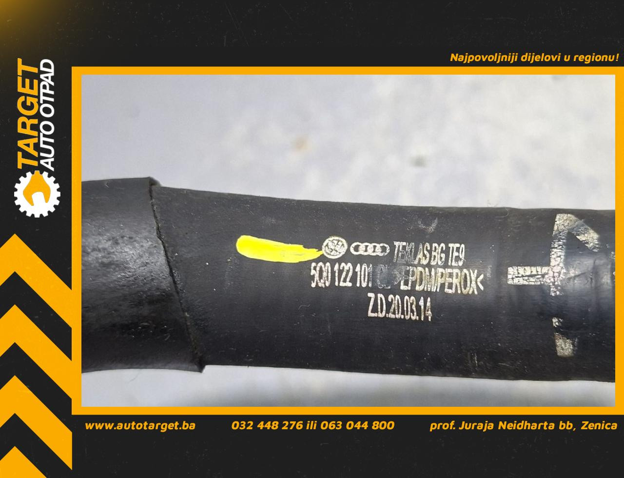 DIJELOVI CRIJEVO VW GOLF 7 SW > 13- 2.0 5Q0122101CL
