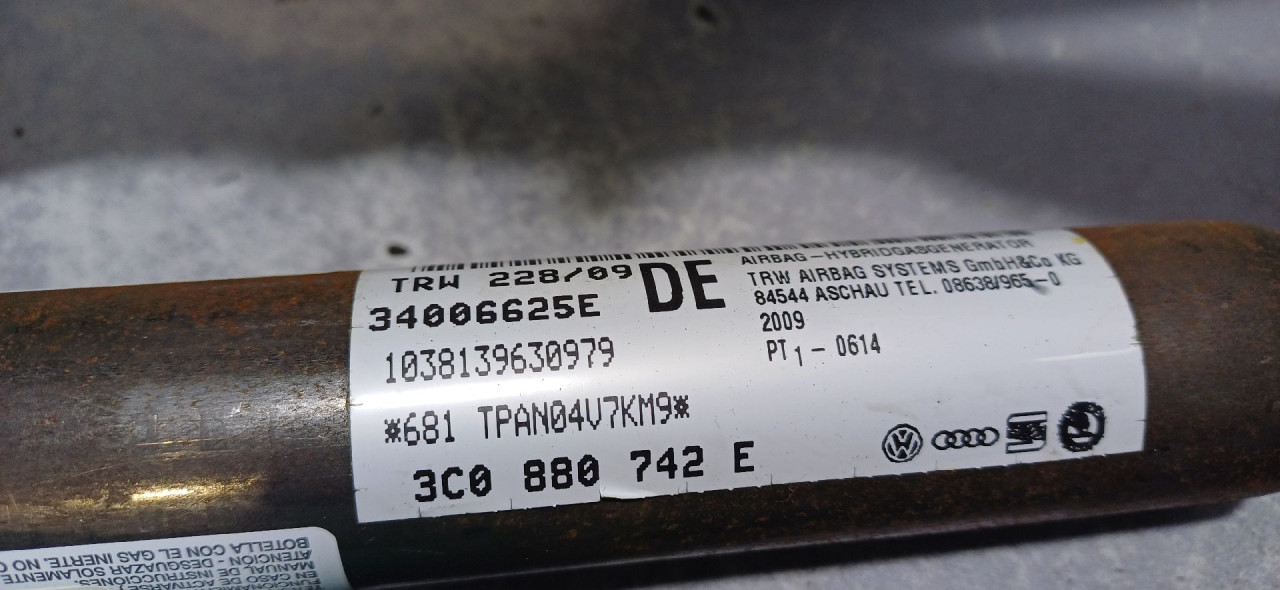 KROVNI AIRBAG VW PASSAT B6 > 05-10 3C0880742E