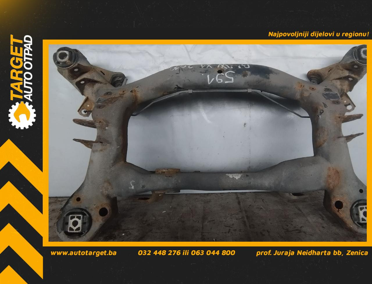 DIJELOVI TRAP/MOST BMW X1 (E84) > 09-12 2.0