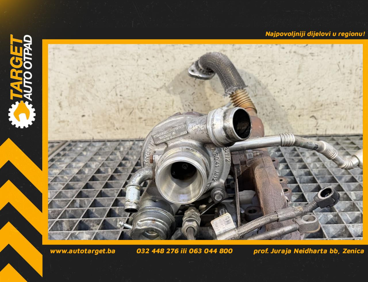 DIJELOVI TURBINA NEISPRAVNA OPEL ASTRA K > 15-19 1.6 55583588