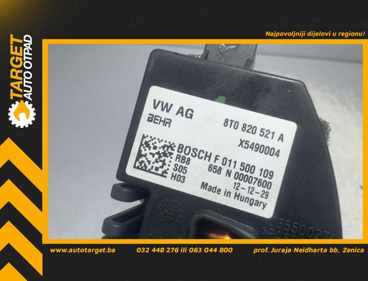 ELEKTRONIKA REOSTAT AUDI A5 (8T) SPORTBACK > 11-17 8T0820521A