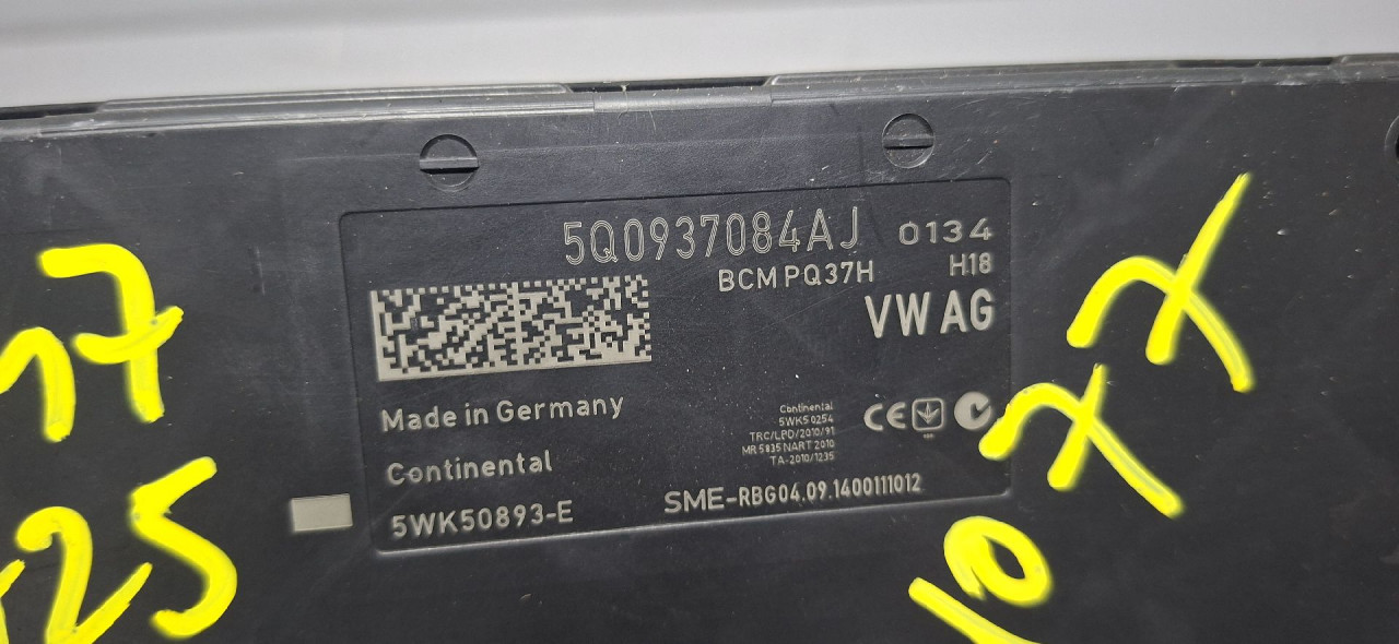 DIJELOVI BCM ELEKTRONIKA SKODA OCTAVIA > 13-16 5Q0937084AJ