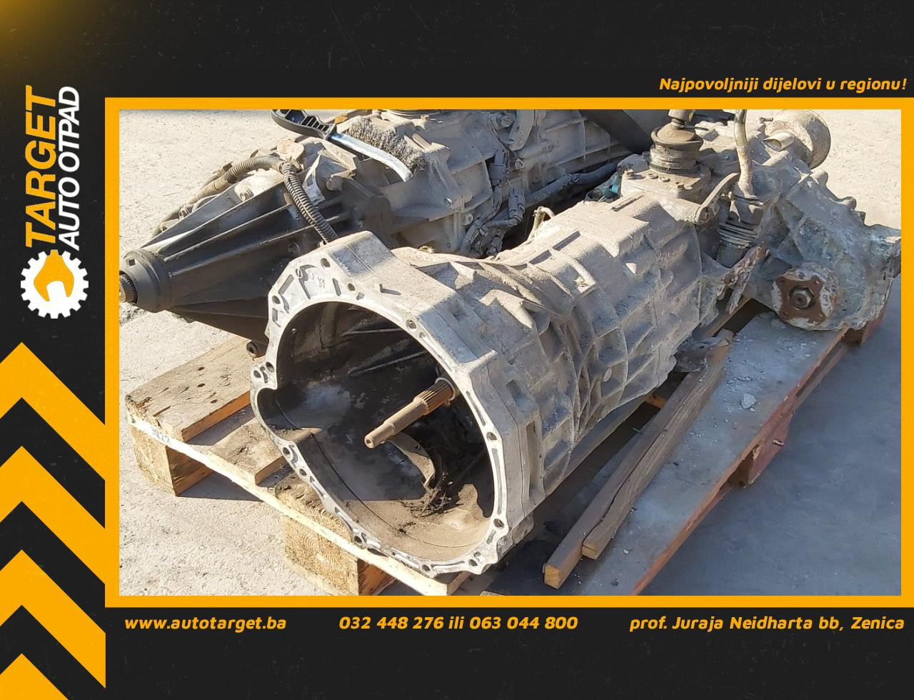 DIJELOVI MJENJAC NISSAN NAVARA > 02-04 2.5