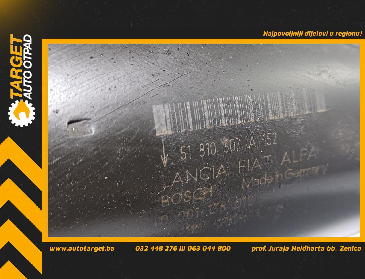 DIJELOVI ALNASER FIAT FIORINO > 07-16 1.3 51810307A