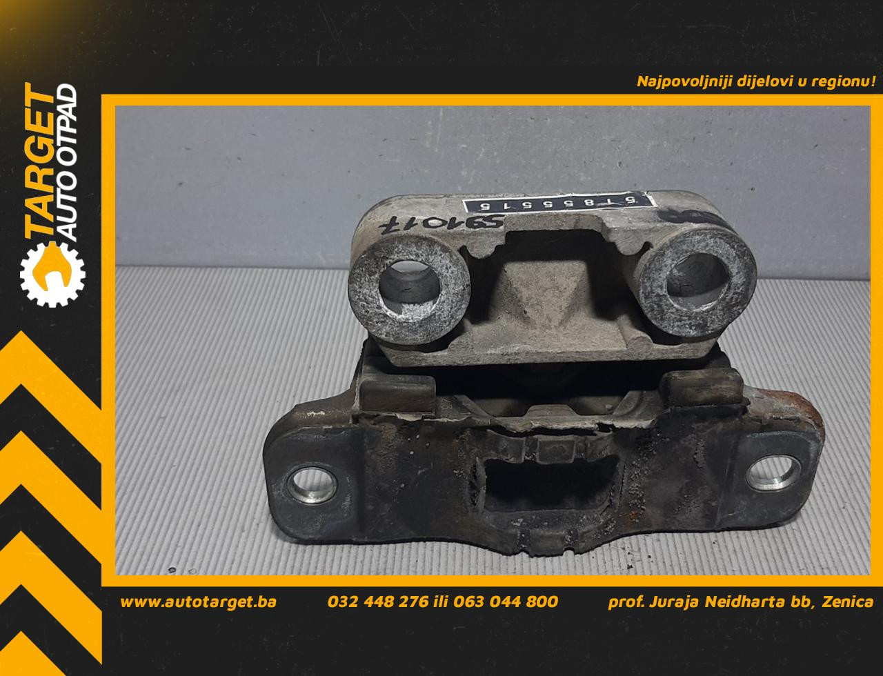 DIJELOVI NOSAC MOTORA FIAT QUBO > 08-16 1.3 51855515