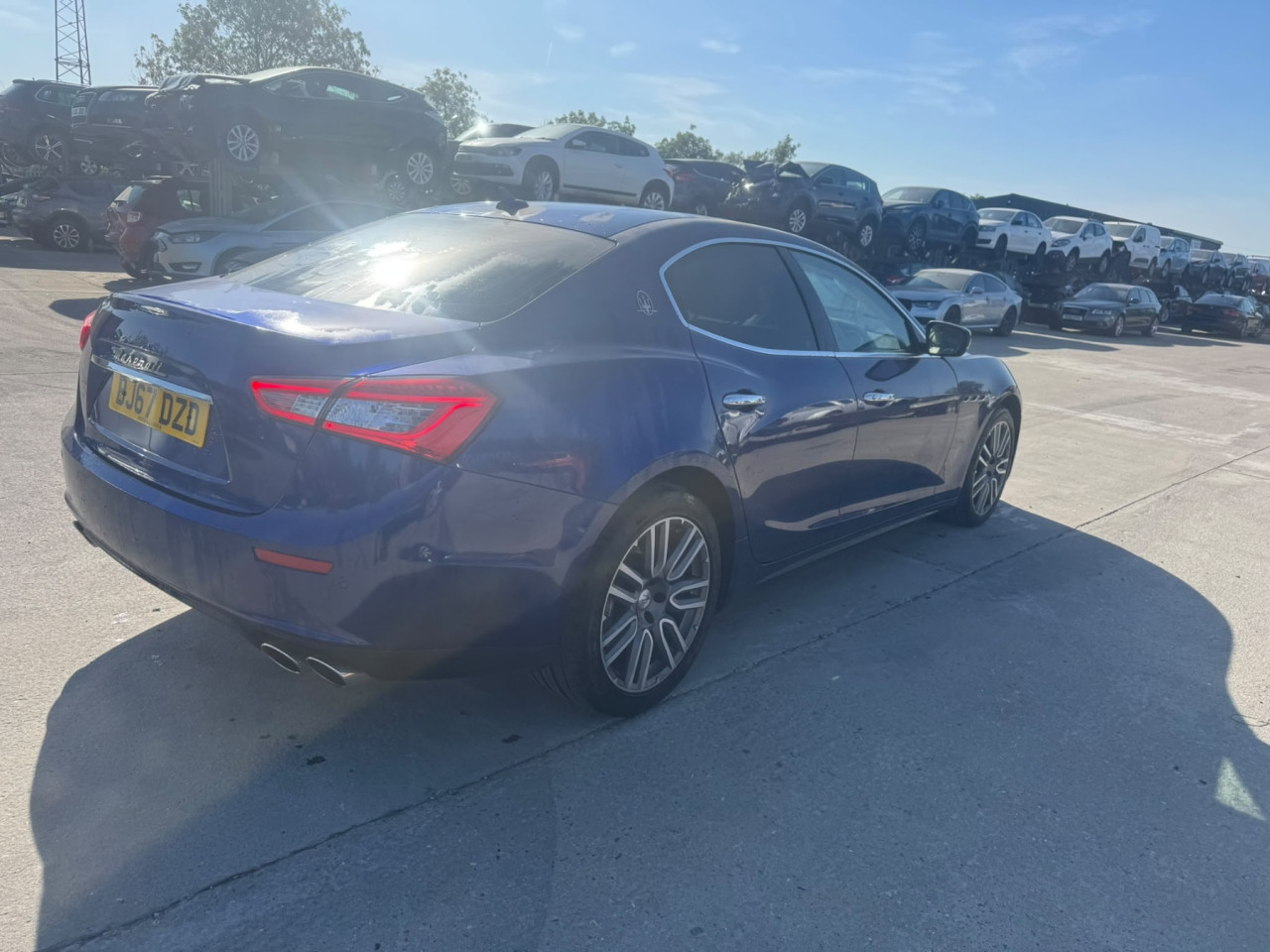 DIJELOVI MASERATI GHIBLI 3.0 DIZEL 2017. MJENJAC MOTOR M15746D