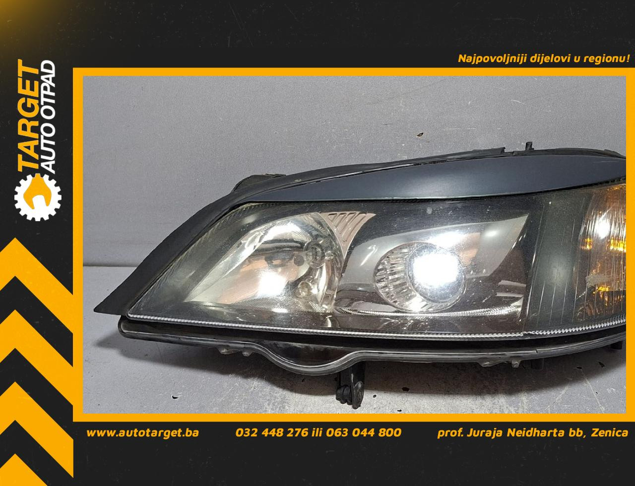 DIJELOVI FAR OPEL ASTRA G > 98-03