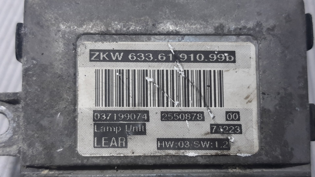 DIJELOVI BALAST FARA VOLVO S80 > 06-10 037199074