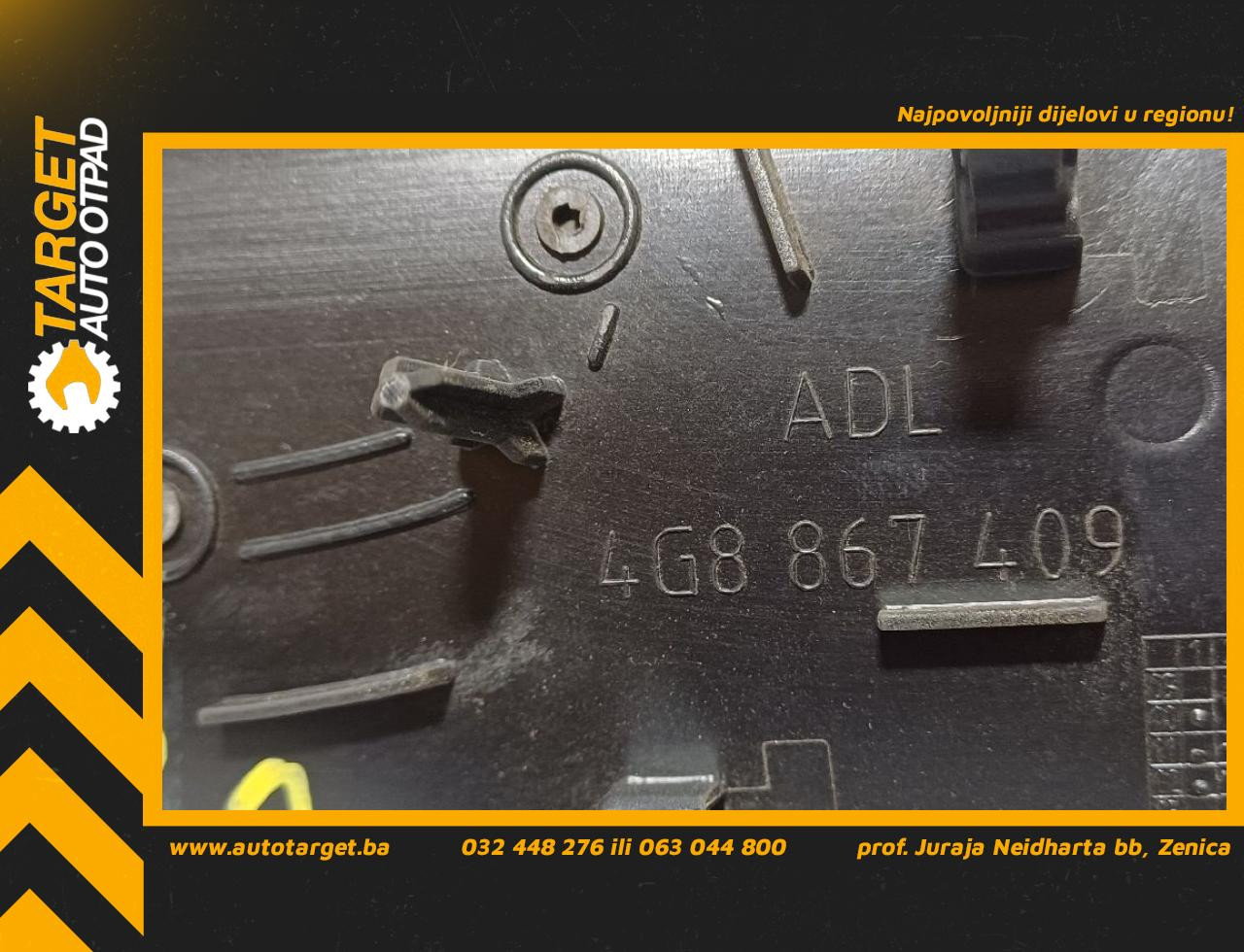 DIJELOVI LAJSNA AUDI A7 S-LINE > 14-18 3.0 4G8867409