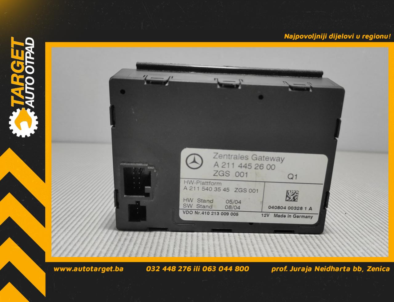 ELEKTRONIKA MODUL MERCEDES E KLASA (W211) > 02-07 A2114