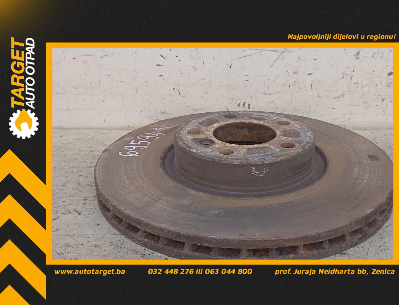 DIJELOVI KOCIONI DISK BMW X5 (E70N) > 10-13 3.0