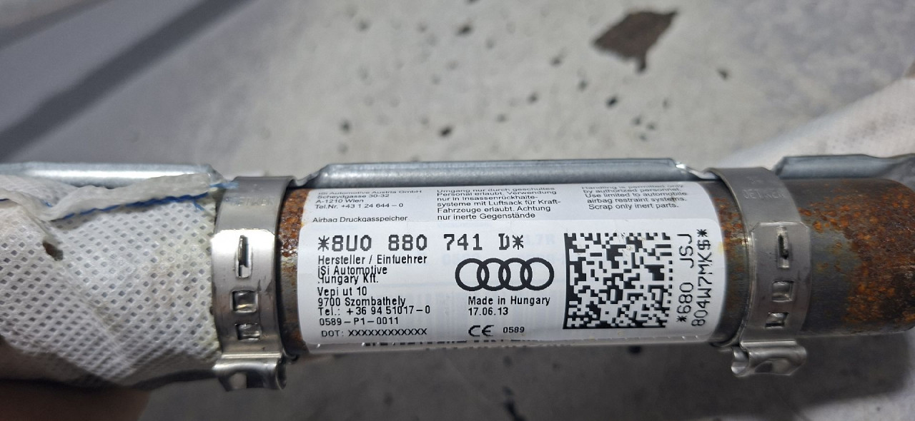 DIJELOVI KROVNI AIRBAG AUDI Q3 > 11-15 2.0 8U0880741D