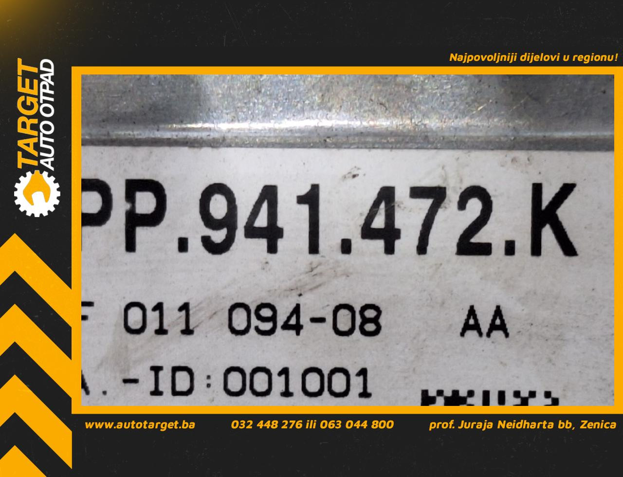 DIJELOVI BALAST FARA AUDI A8 (4H) > 14 - 17 3.0 7PP941472K