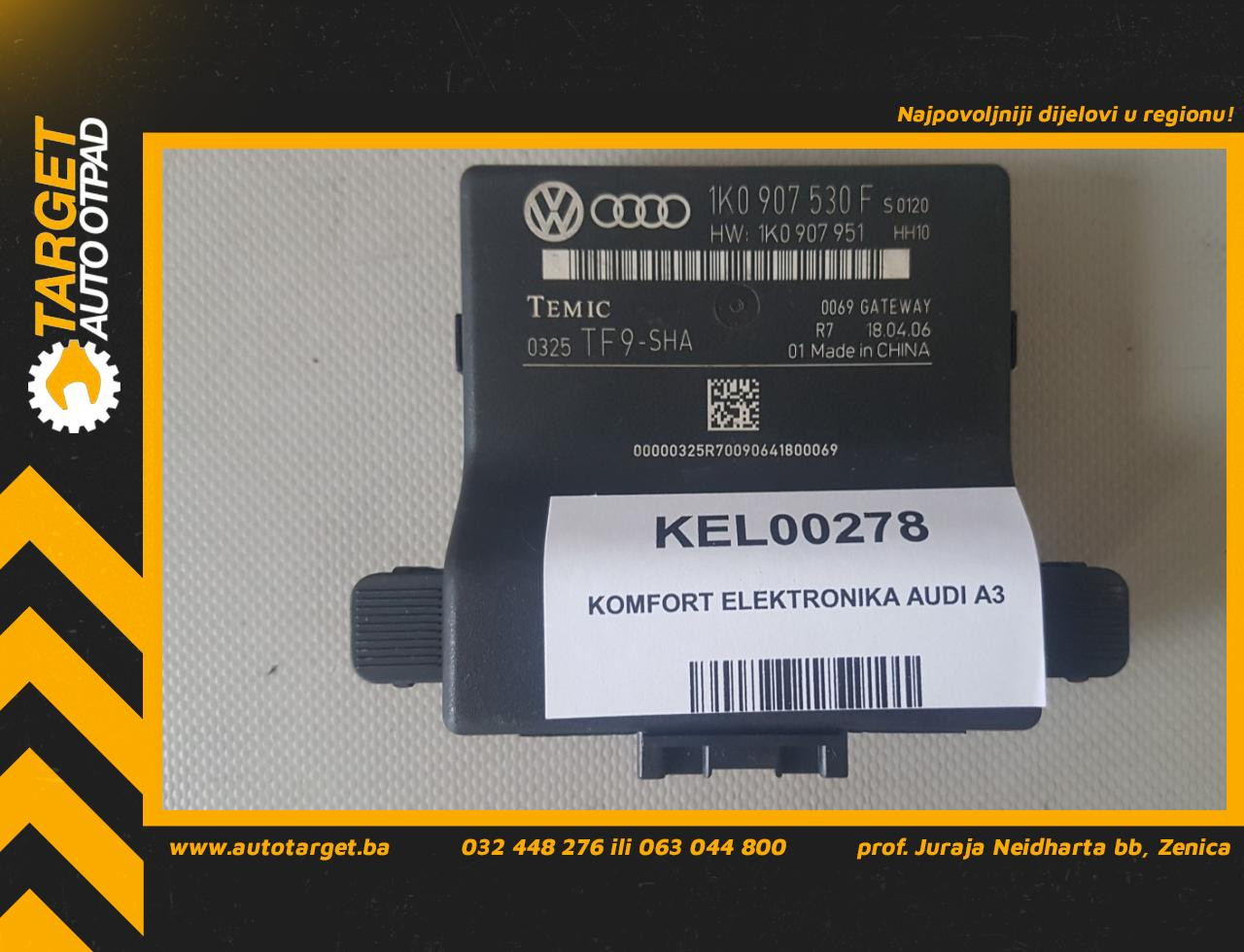 KOMFORT ELEKTRONIKA AUDI A3 > 96-03 1K0907530F 1K0907951