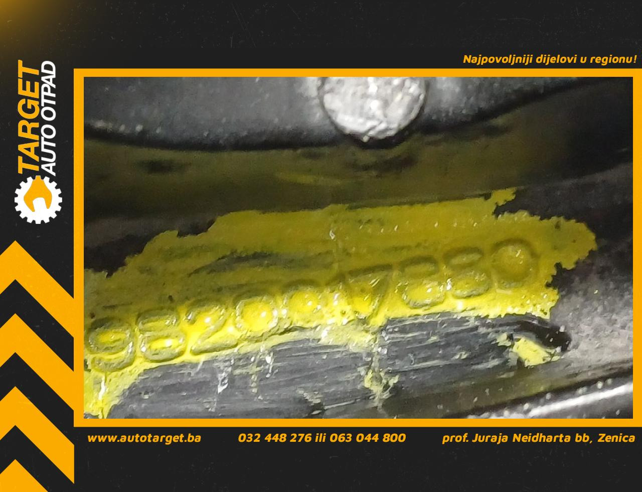 DIJELOVI BAGLAMA PEUGEOT EXPERT/TRAVELLER > 16- 9820017880