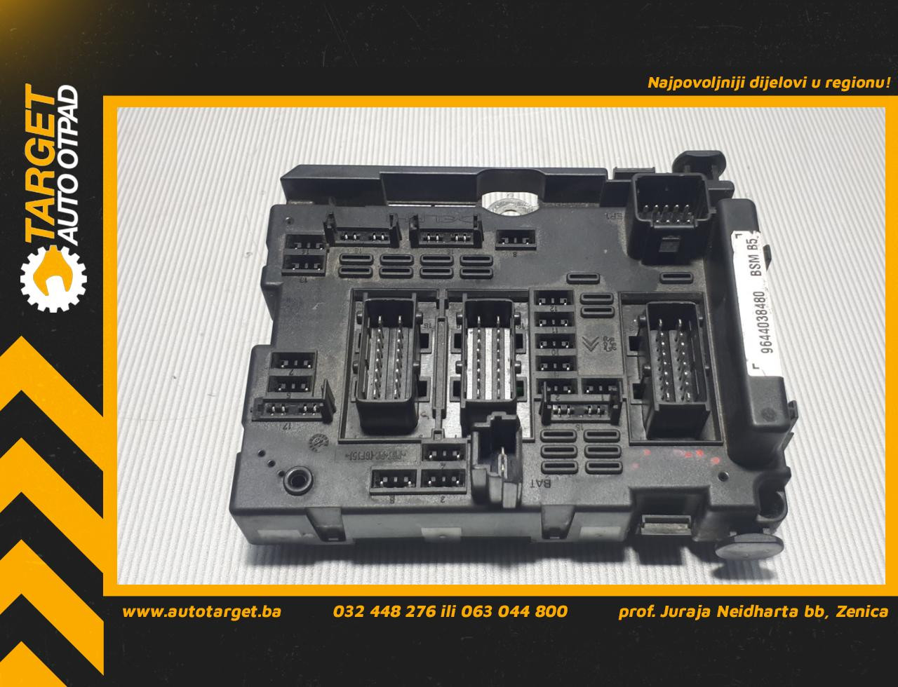ELEKTRONIKA MODUL PEUGEOT 206 > 98-09 9644038480