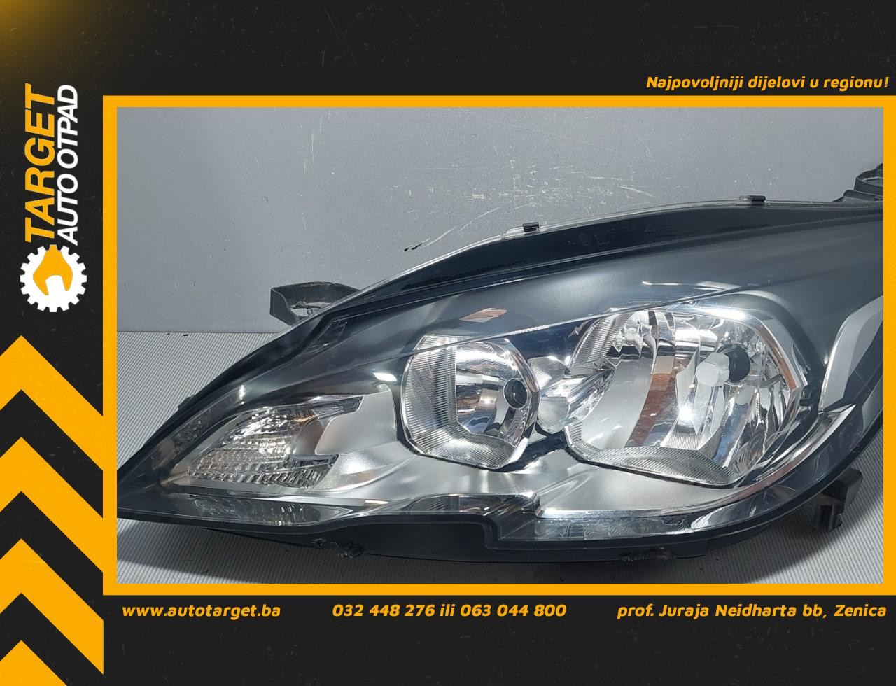 DIJELOVI FAR OSTECEN PEUGEOT 308 > 13-17 9677523080