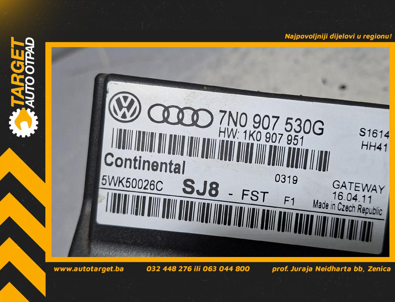 DIJELOVI ELEKTRONIKA MODUL VW PASSAT B7 > 10-14 1.6 7N0907530G