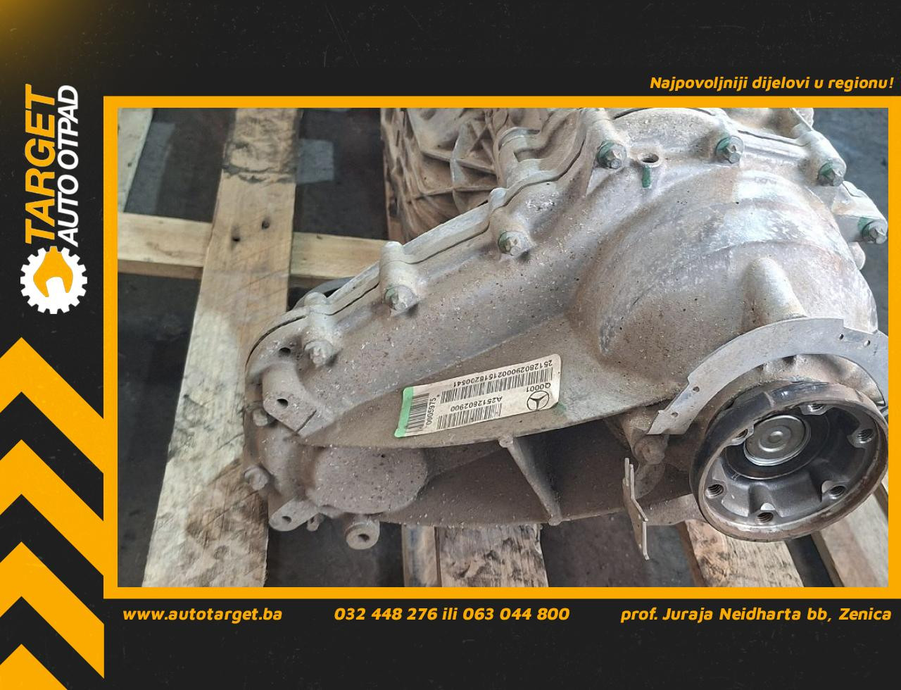 DIJELOVI REDUKTOR MERCEDES GLE (W166) > 15-18 2.2 A2512802900