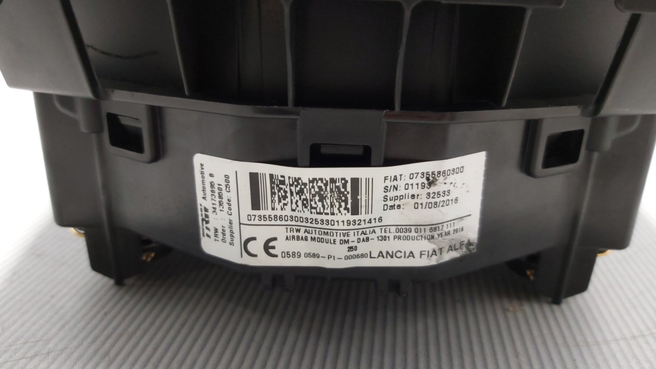 AIRBAG VOLANA CITROEN JUMPER > 14- 07355860300