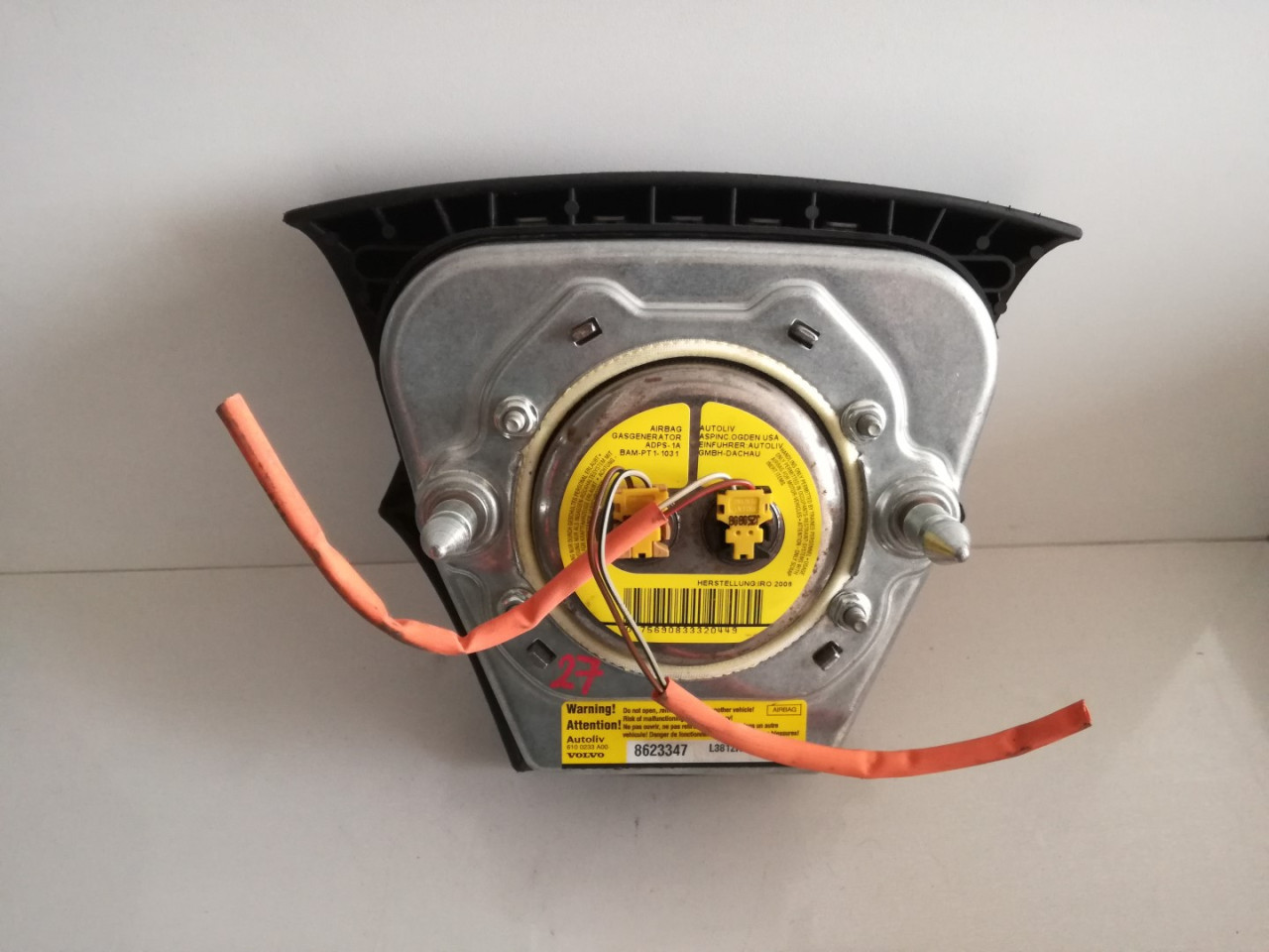 AIRBAG VOLANA VOLVO S40/V50 > 07-12 VV322051 8623347