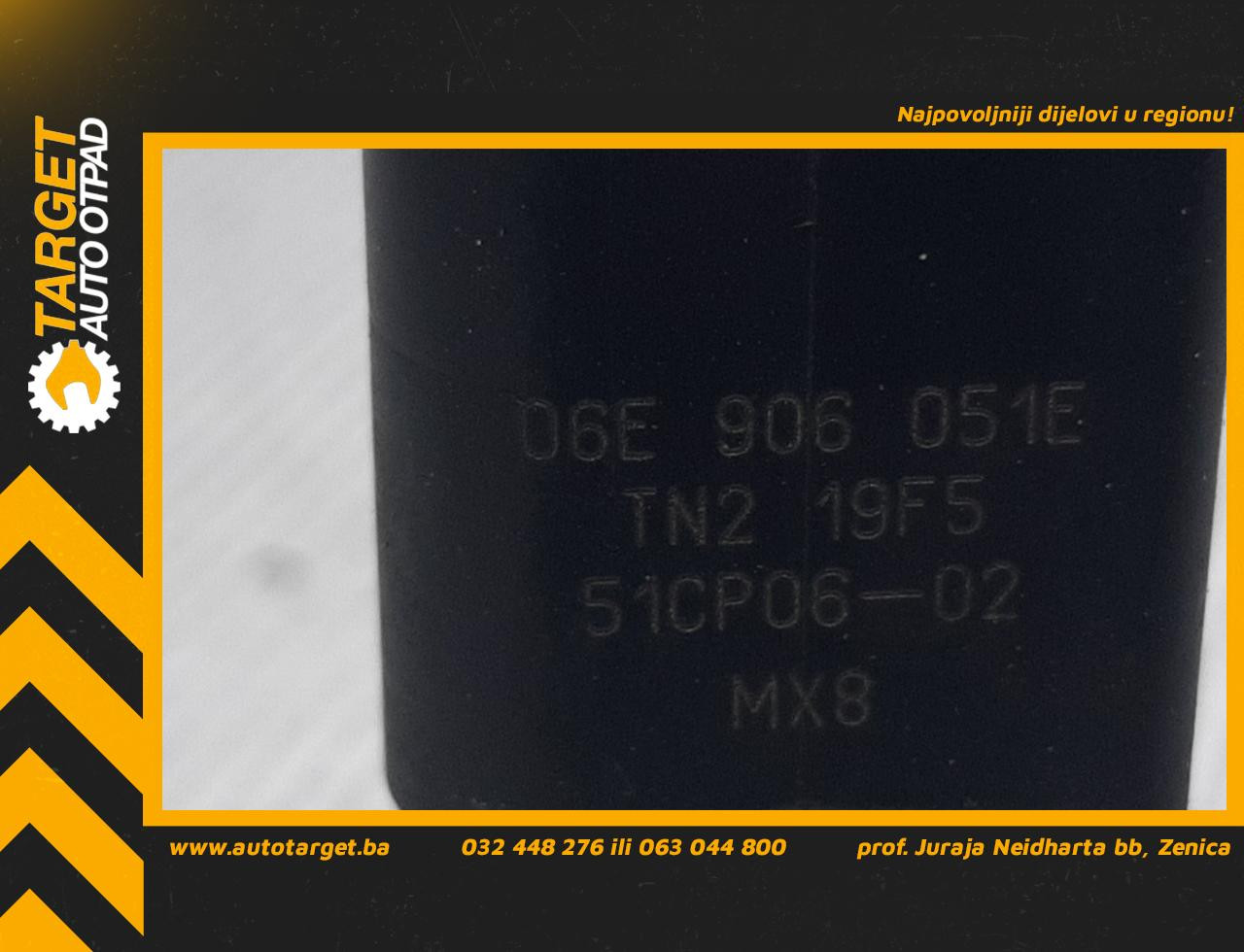 DIJELOVI SENZOR PRITISKA GORIVA AUDI A3 > 03-08 2.0 06E906051E