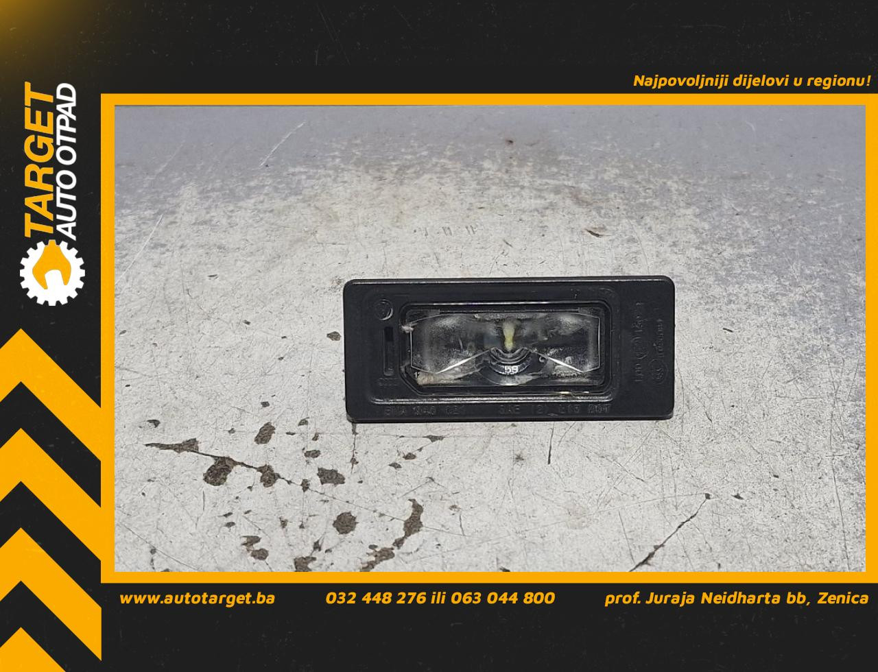 DIJELOVI RASVJETA TABLICA AUDI A4 (B9) > 15-18 5NA943021