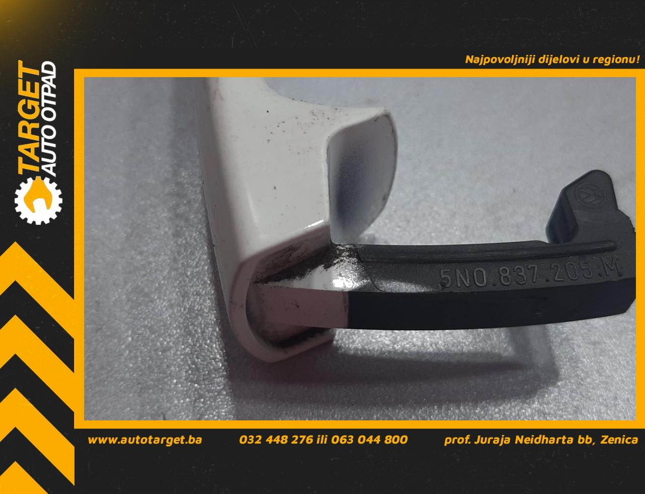 DIJELOVI RUCKA VRATA VW TIGUAN > 11-15 5N0837205M