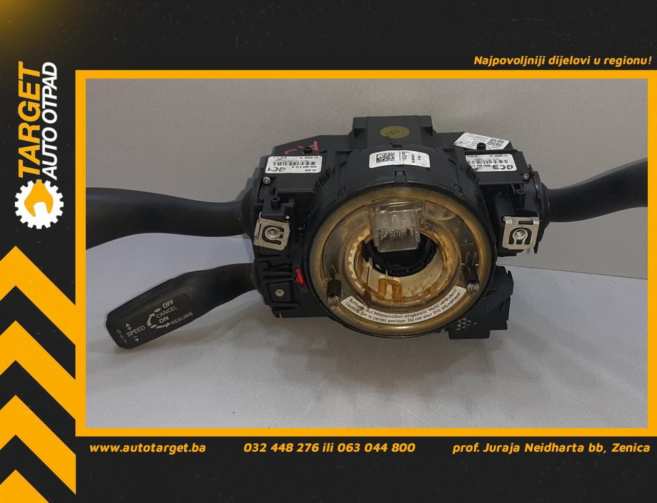 DIJELOVI RUCICE VOLANA AUDI A3 > 08-12 8P0907137