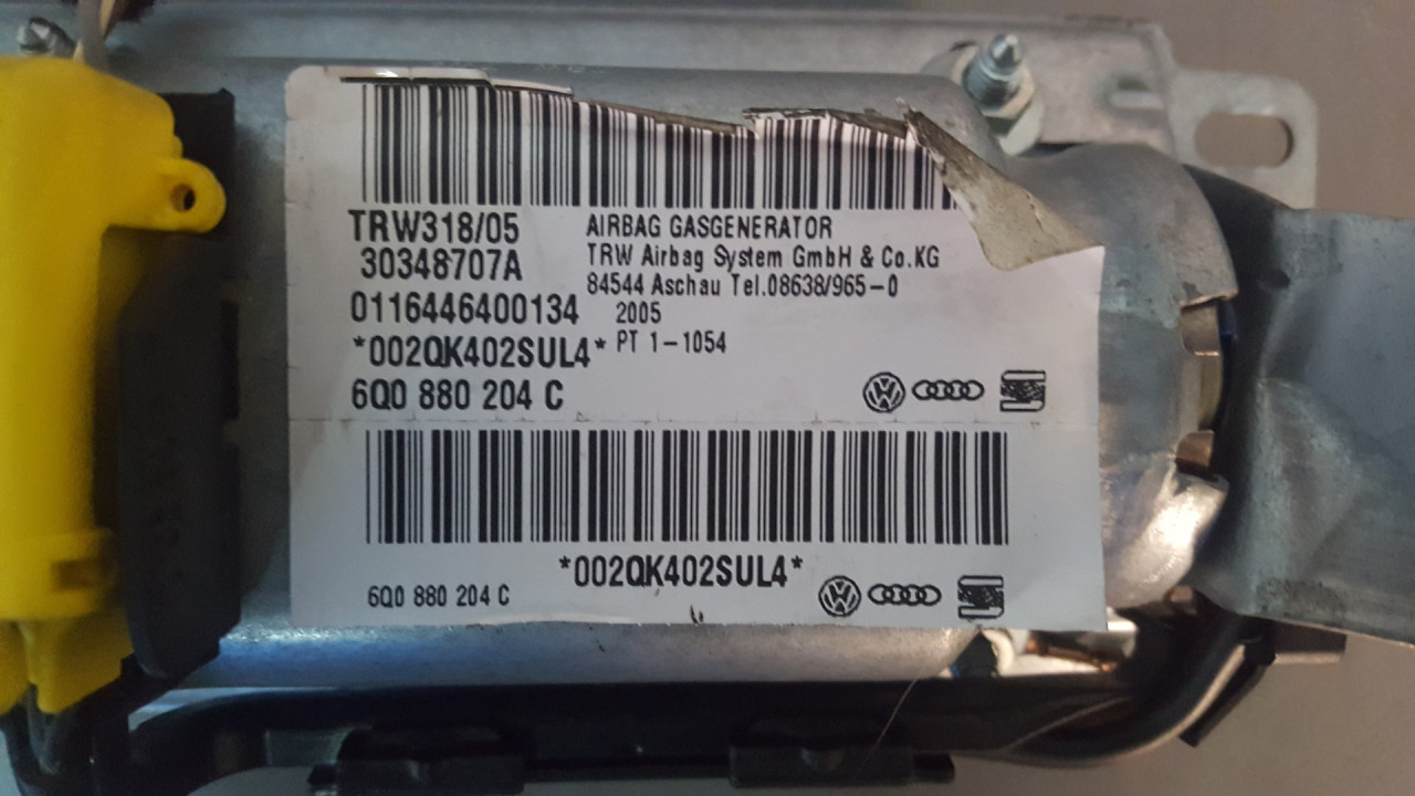 AIRBAG SUVOZACA VW POLO > 05-09 6Q0880204C
