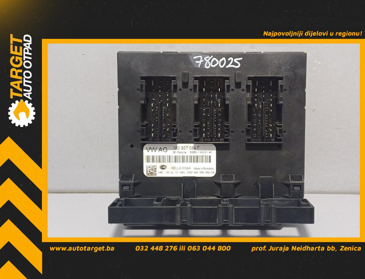 BCM ELEKTRONIKA VW GOLF 6 > 08-12 1K0937084F