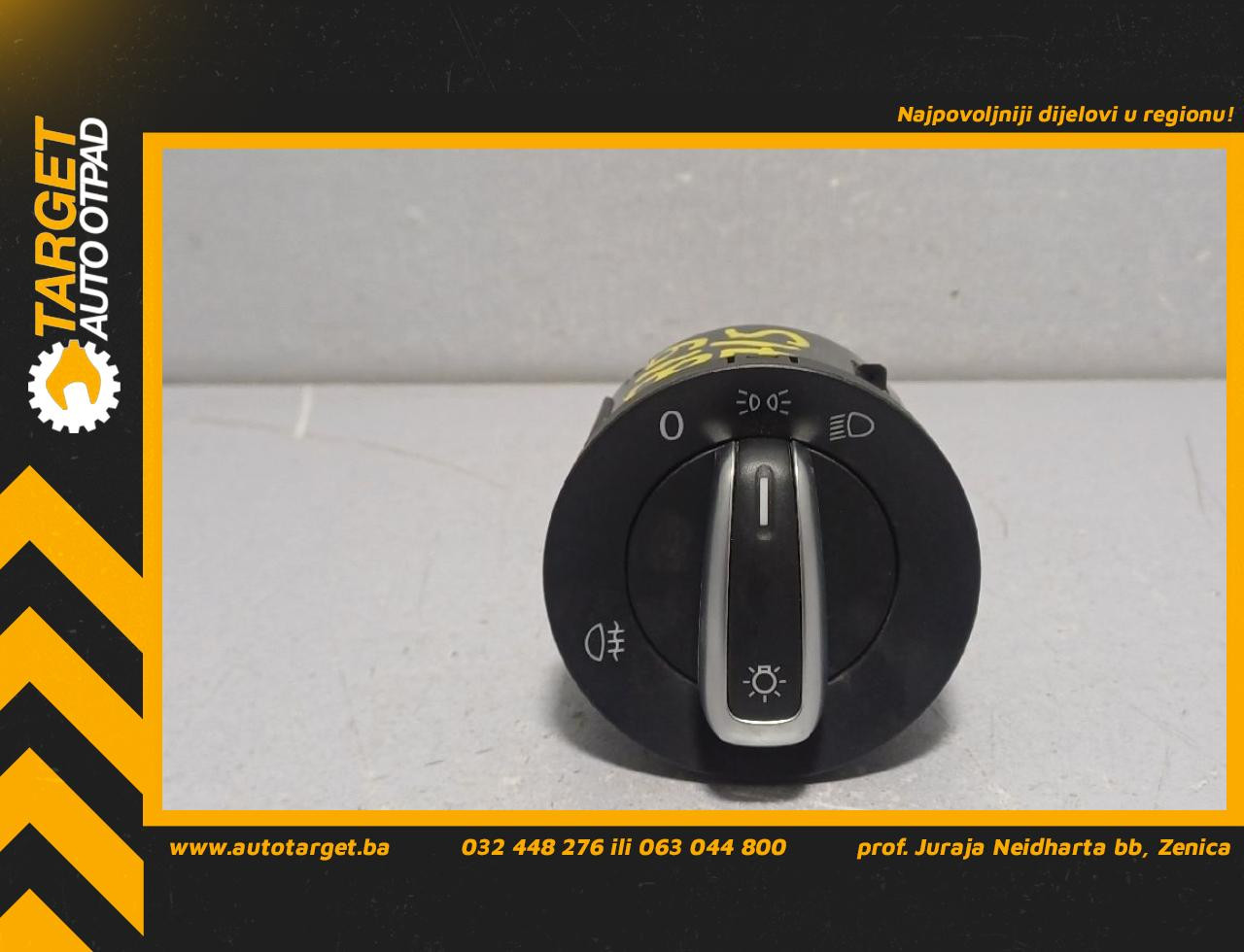 PREKIDACI SVJETLA VW GOLF 6 SW > 09-13 3C8941431B