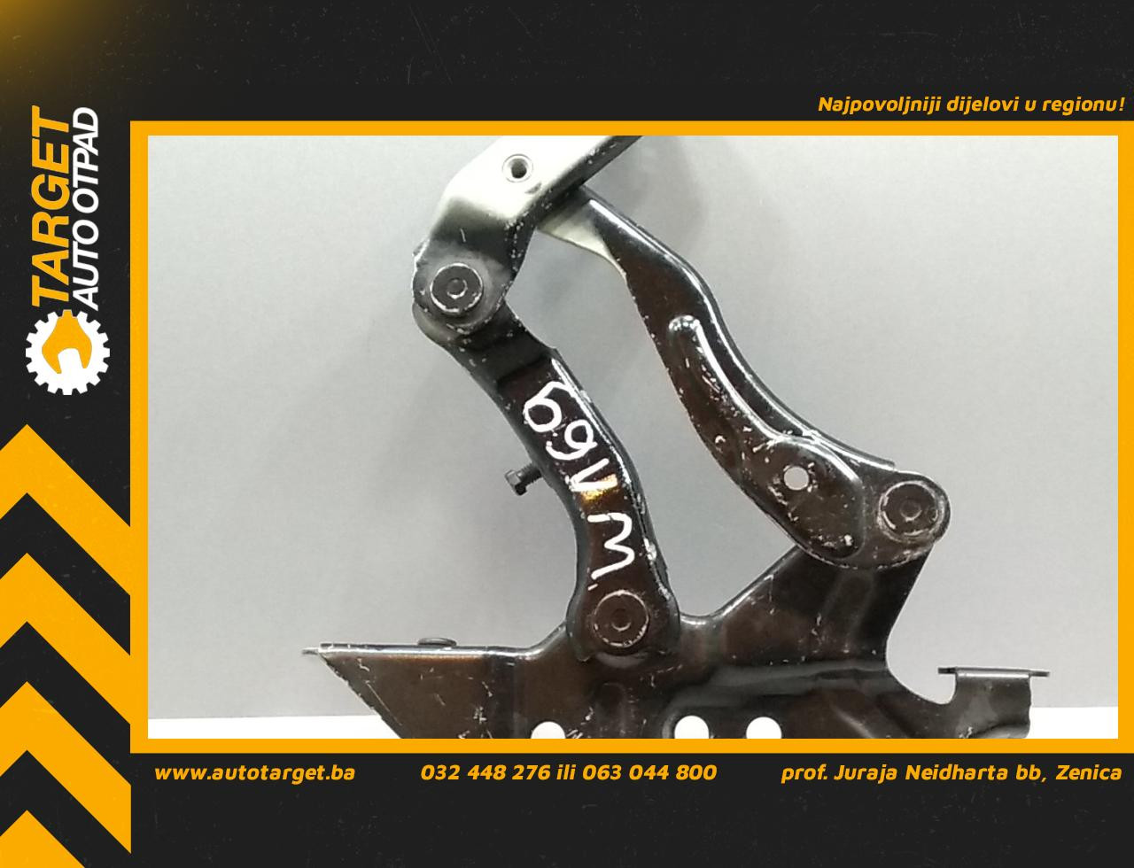 SKARE OD HAUBE MERCEDES A KLASA (W169) > 08-12 A1698800128