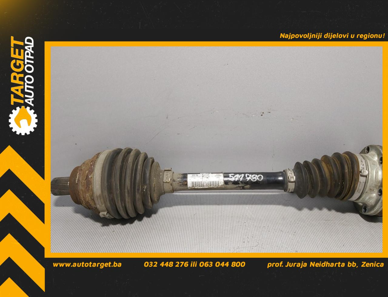 DIJELOVI POLUOSOVINA VW GOLF 6 > 08-12 1K0407271PF