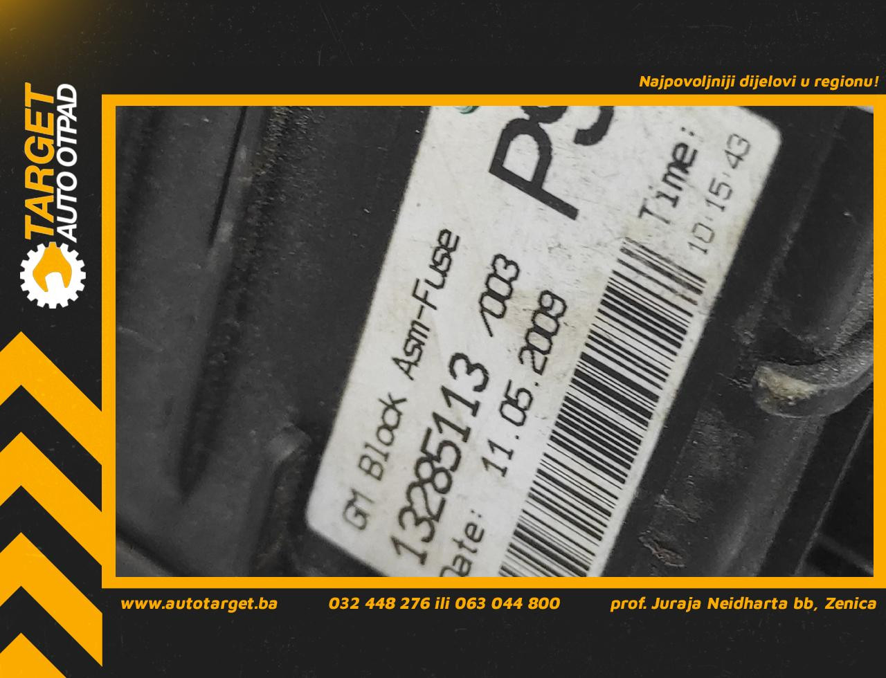 DIJELOVI KLEMA OPEL INSIGNIA > 09-13 2.0 13285113