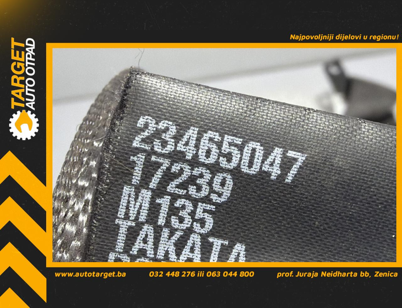 DIJELOVI POJAS OPEL INSIGNIA > 17-19 1.6 23465047