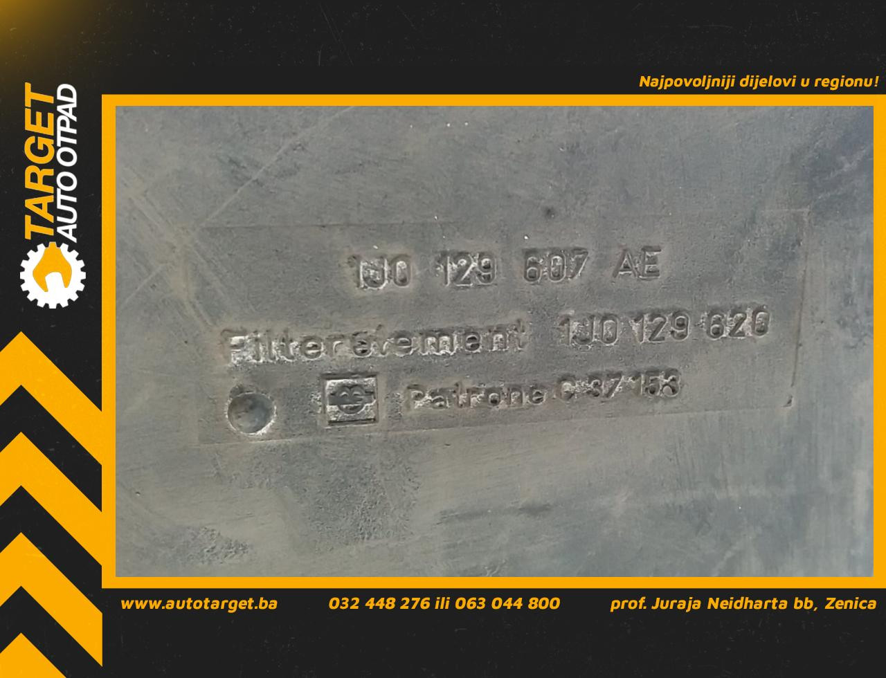 DIJELOVI KUCISTE FILTERA ZRAKA VW GOLF 4 > 97-03 1J0129607AE
