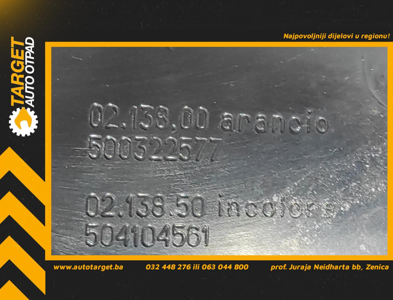 DIJELOVI ZMIGAVAC IVECO DAILY > 00-06 2.8 500322577