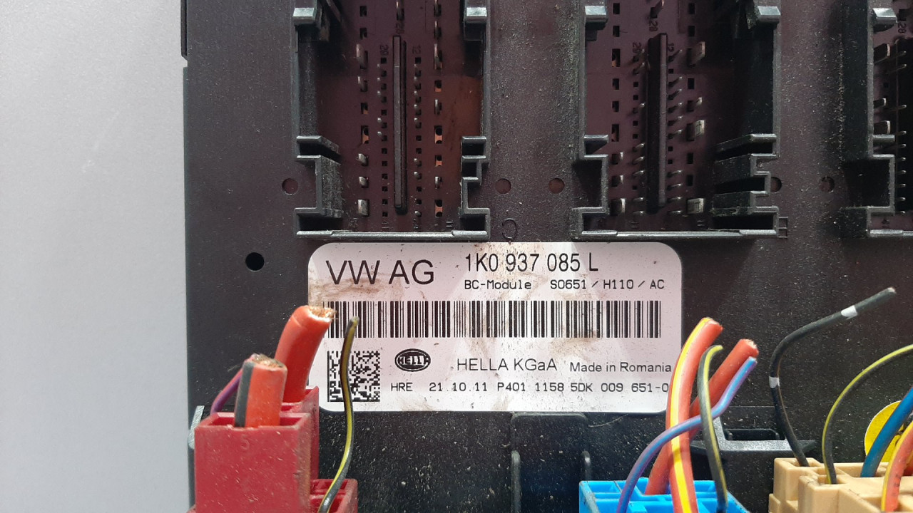 ELEKTRONIKA MODUL VW GOLF 6 > 08-12 1K0937085L