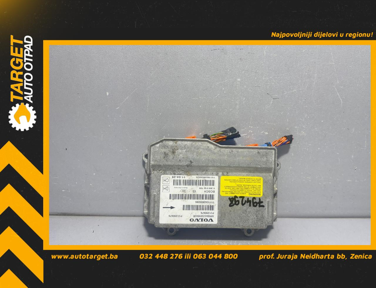 DIJELOVI ELEKTRONIKA AIRBAGA VOLVO V70 > 08-11 2.0 P31295676