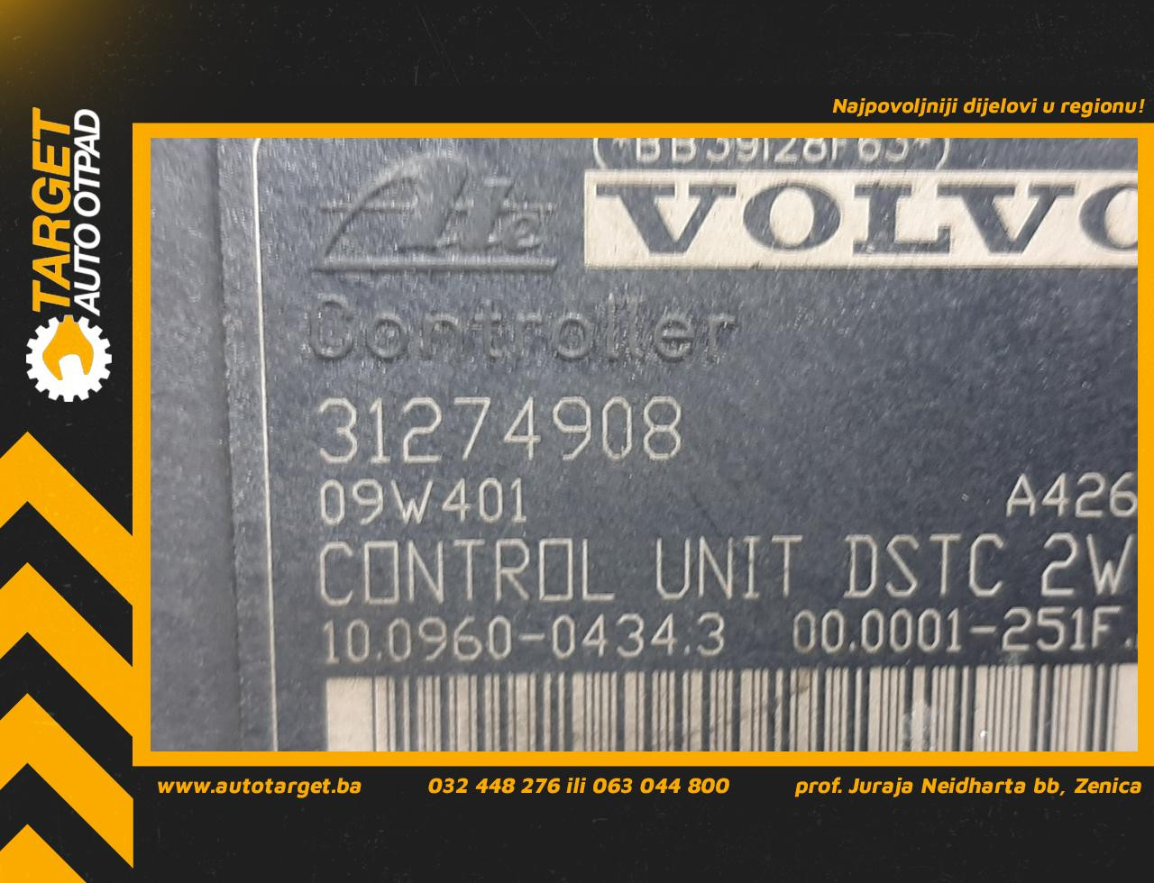 ABS ELEKTRONIKA VOLVO S40/V50 > 07-12 31274908 31274907