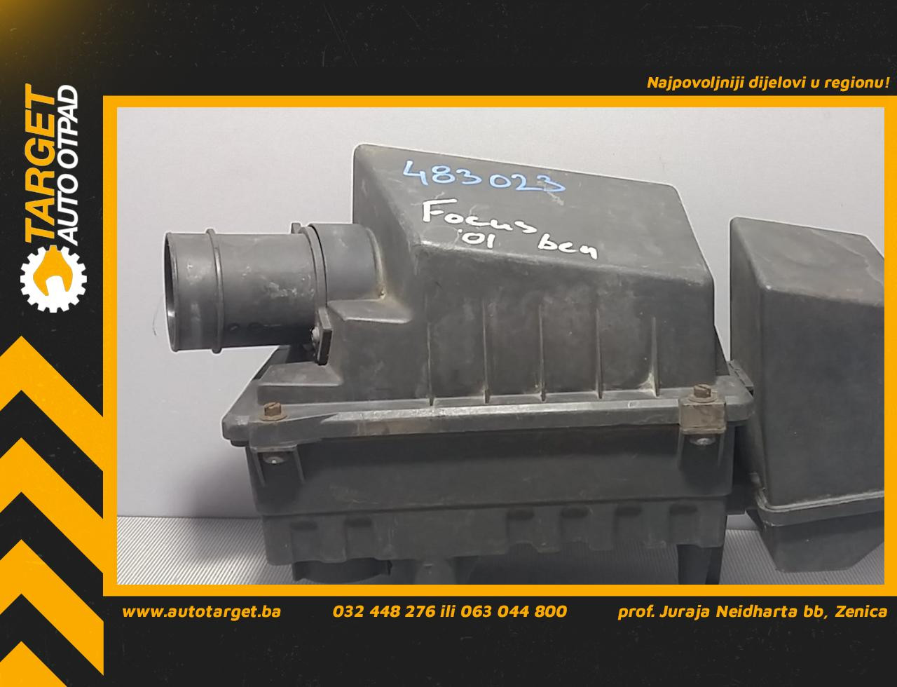KUCISTE FILTERA ZRAKA FORD FOCUS > 01-05 98AB9F769LE