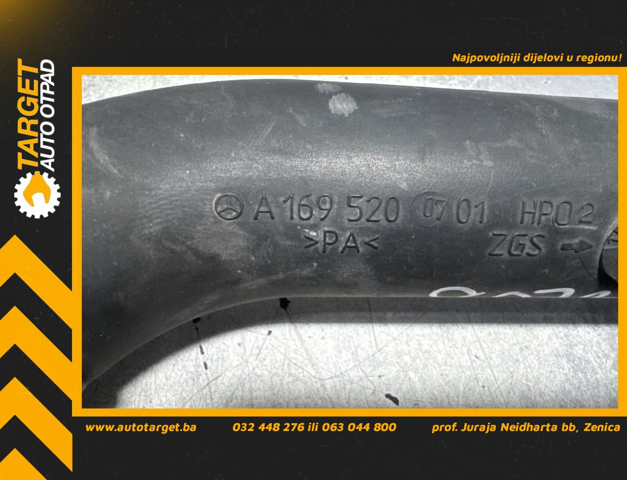 DIJELOVI CRIJEVO MERCEDES B KLASA (W245) > 05-08 2.0 A1695200701