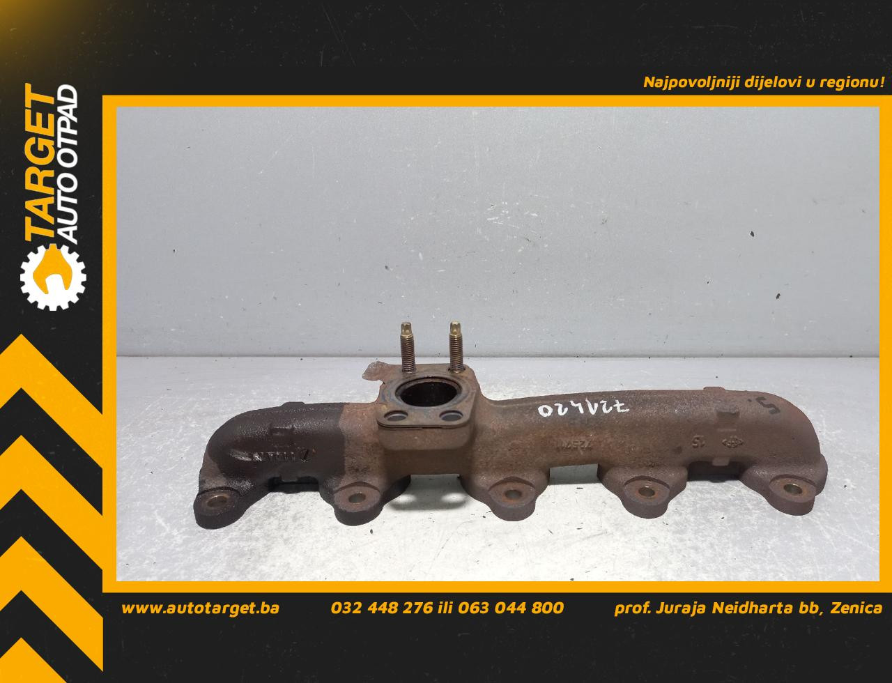 DIJELOVI IZDUVNA GRANA PEUGEOT 308 > 11-13 1.6 725711